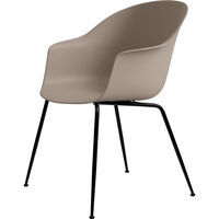 Bat Chair Conic Black Matt/ New Beige