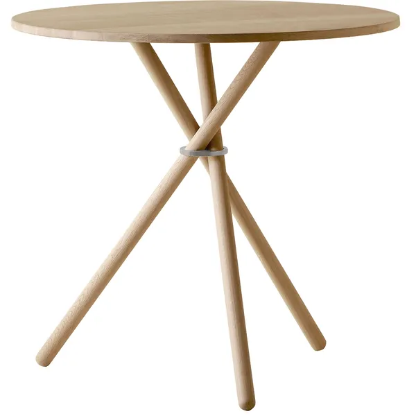 Aldric Sivupöytä 80 cm Vaalea Tammi