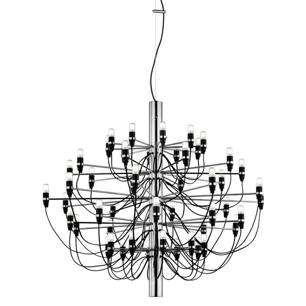2097/50 Sarfatti Lysekrone LED Chrome