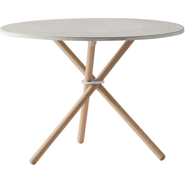 Daphne Salongbord 65 cm Lys Betong / Lys Eik