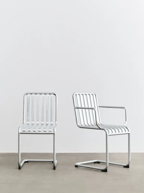 Palissade Cantilever Armchair Hot galvanised steel