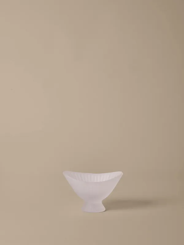 Fountain Skål Frostet Glas W21 cm