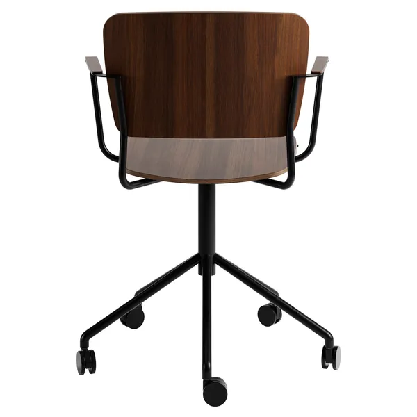 Mono Black Swivel adjustable/armrests Oak Smoked