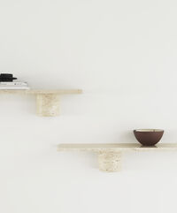 Sten Væghylde 120 cm Travertin