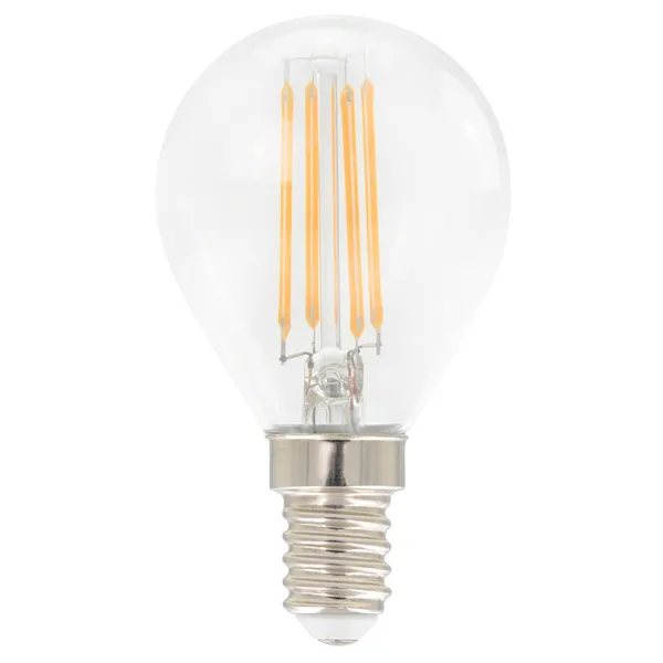 Filament LED Klotlampa 45W E14 470lm
