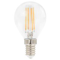 Filament LED Klotlampa 45W E14 470lm
