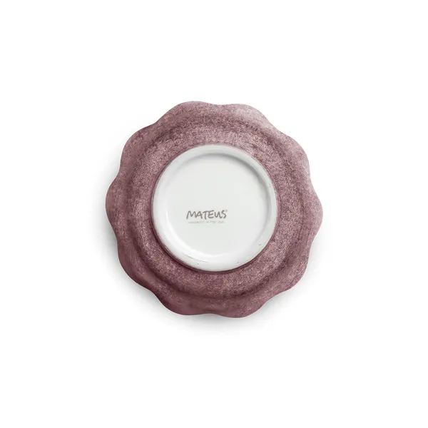Oyster Skål 13 cm Plomme