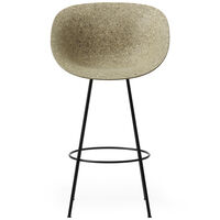 Mat Barstol Armstol 75 cm Seaweed / Sort