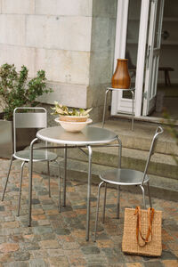 Petit Rond Bord Rostfritt Stål Ø65 cm