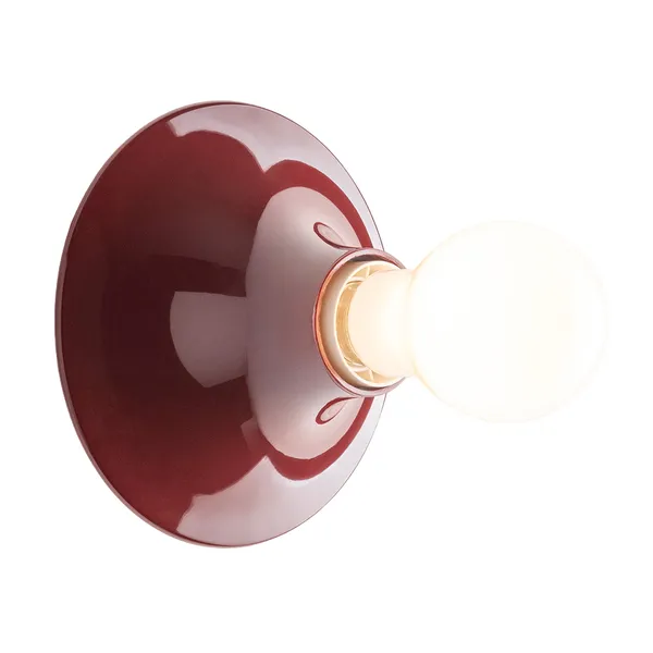 Teti Vegg-/Taklampe Bordeaux