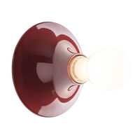 Teti Vegg-/Taklampe Bordeaux