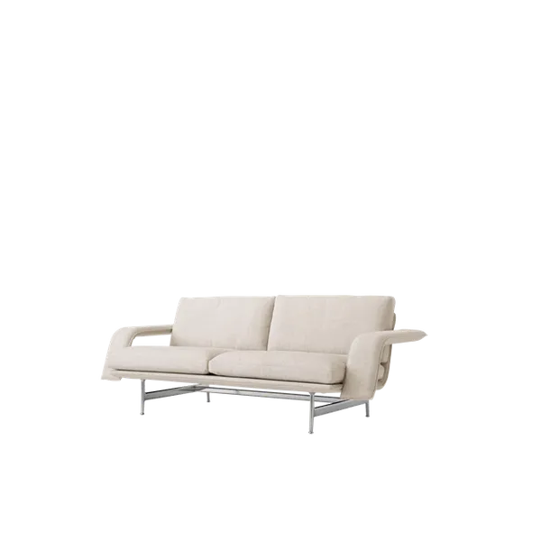 Meantime AV30 2-Seters Sofa Polert Aluminium/Ecriture 0210