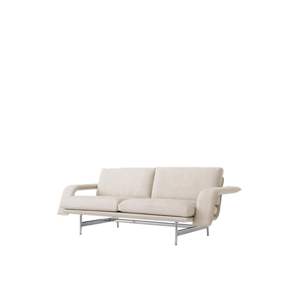 Meantime AV30 2-Seters Sofa Polert Aluminium/Ecriture 0210