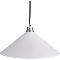 Cone Pendel 36 cm Hvid