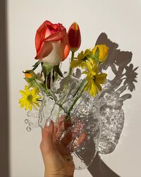 Love In Bloom Vase Hvit