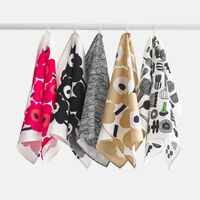 Pieni Unikko Kitchen Towel 47x70 cm 2-pack Beige