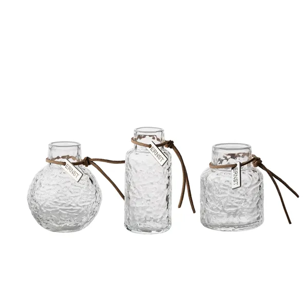 Vase 3-pk Klar