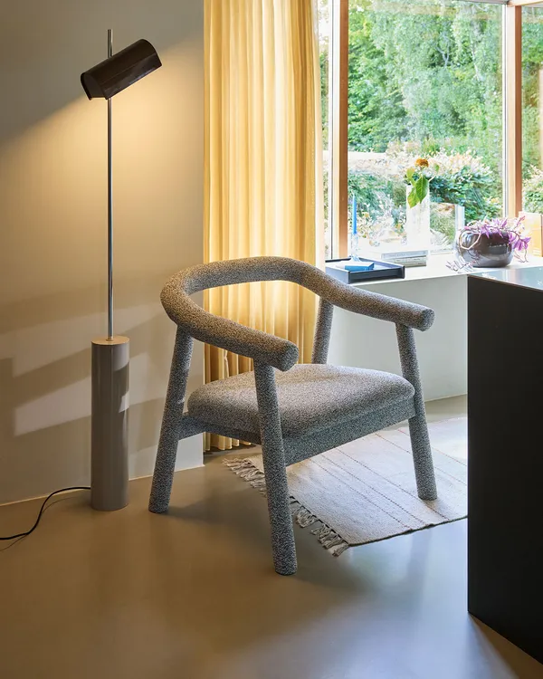 Ouli Armchair Grey Melange