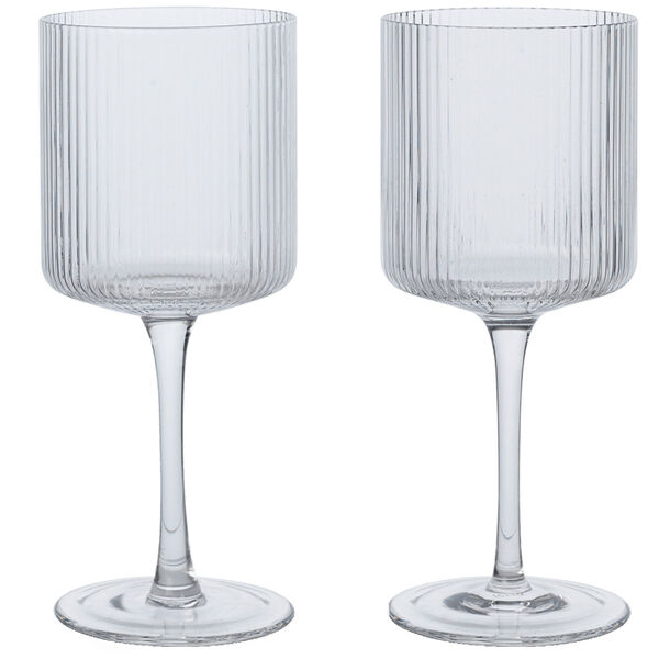 Ripple Hvitvinsglass 2-pk Klar