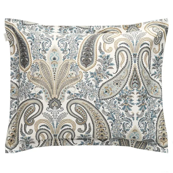 Key West Paisley Örngott 50x60 cm Dark Putty