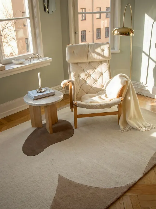 Poppy Ullteppe 250x350 cm Beige