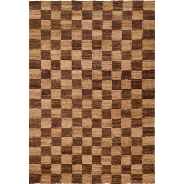 Chess Jutetæppe 200x300 cm Natur / Brunt