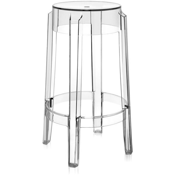 Charles Ghost Barstol 65 cm Crystal