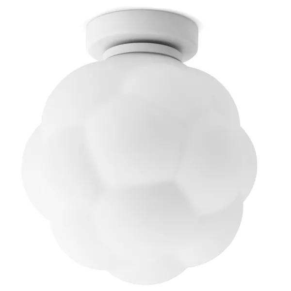 Bubba Taklampa / Vägglampa Ø25 cm Vit