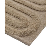 Riklund Ullmatta 190x290 cm Beige Melange