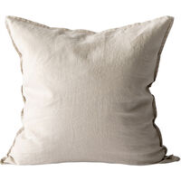 Linen Pudebetræk 50x50 cm Varm Gråt
