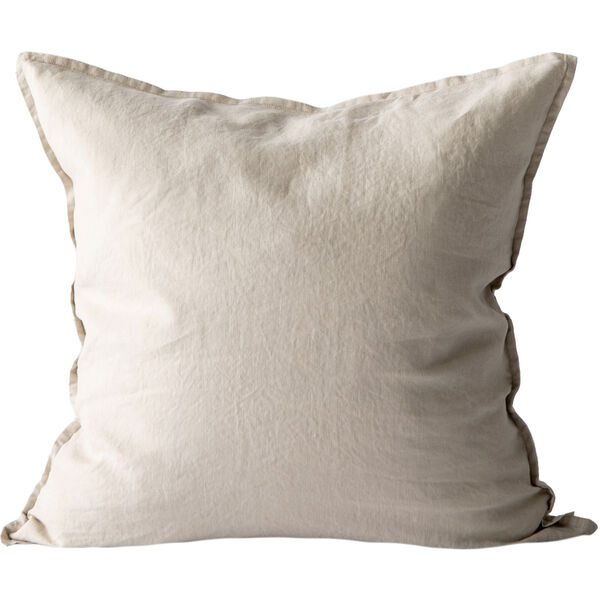 Linen Putetrekk 50x50 cm Varmgrå