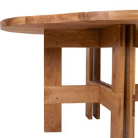 Farmhouse Matbord 140 cm Naturlig Ek