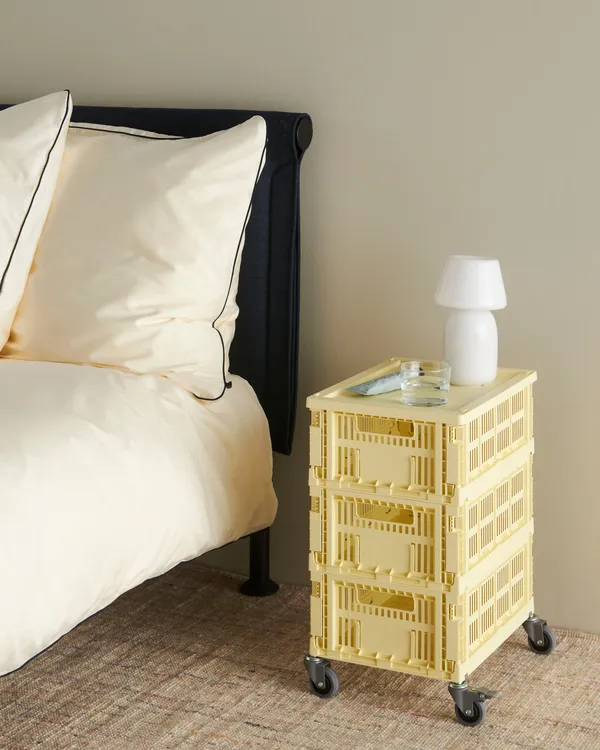 Colour Crate Small Oppbevaring Light Yellow
