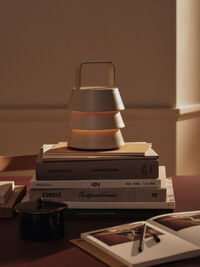 Luver Portabel Lampa Cashmere