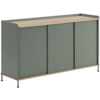 Enfold Skjenk 45x148 cm Oljet Eik / Dusty Green