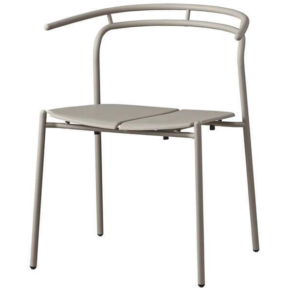 Novo Dining Chair Taupe L539xW625xH746CM