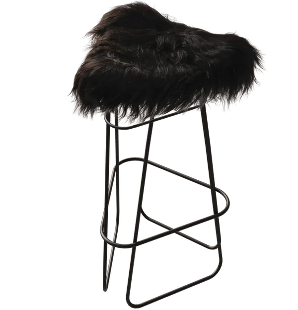 Iceland Barstol 82 cm Sort / Wild Black