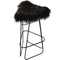 Iceland Barstol 82 cm Sort / Wild Black