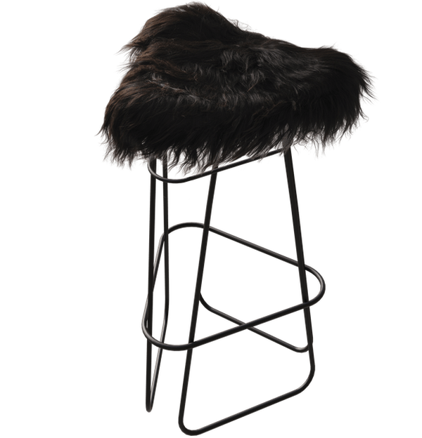 Iceland Barstol 82 cm Sort / Wild Black