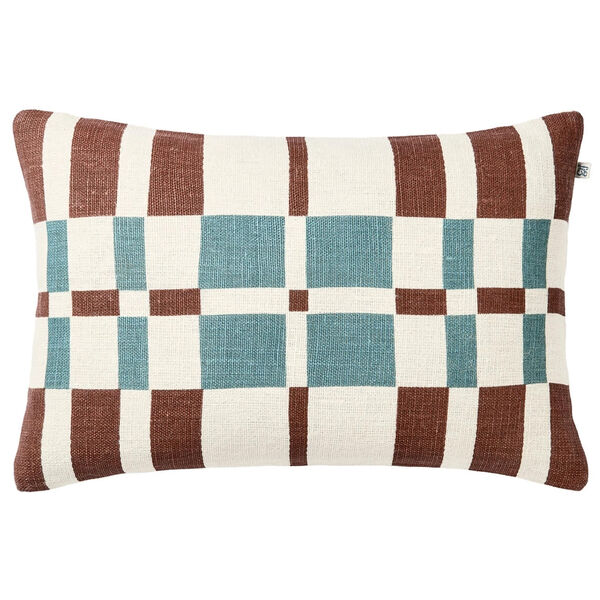 Avi Tyynynpäällinen 40x60 cm Terracotta / Sky Blue
