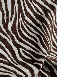 Le Petite Fåtölj Zebra Brun / Vit