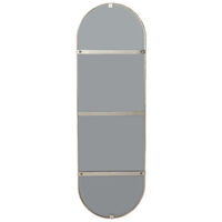 Angui Spejl 160 cm Sølv