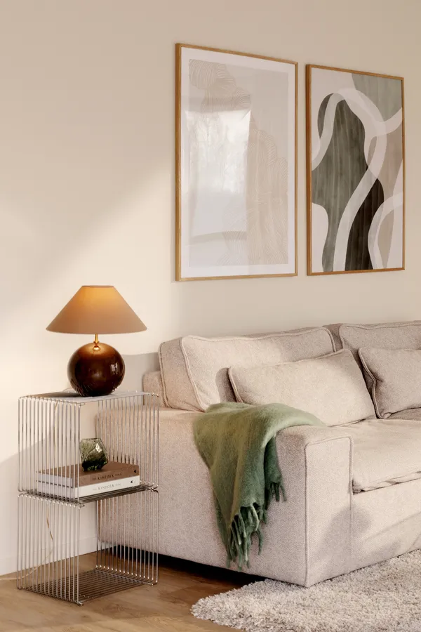 Iris 35 Bordlampe Mocha