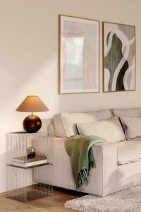 Iris 35 Bordlampe Mocha