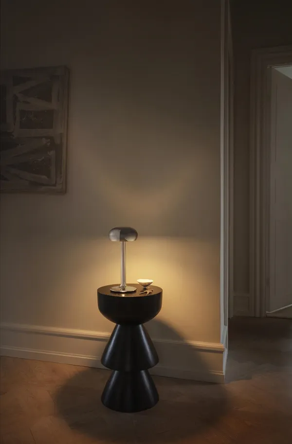 Emendo Bordlampe Bærbar Krom