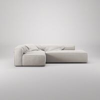 Grand Loungesofa 3-Pers åben ende Højre Moon White