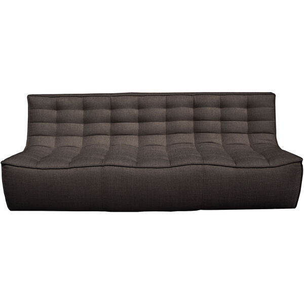 N701 Soffa Mörkgrå 3-Sits