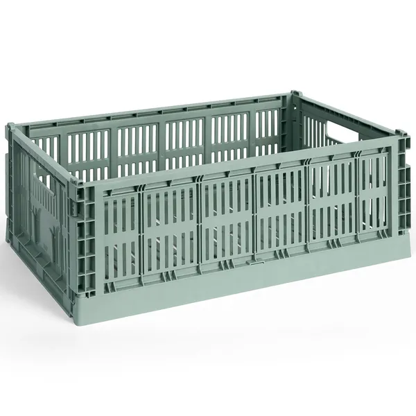 Colour Crate Large Oppbevaring Sage Green