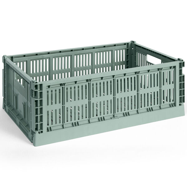 Colour Crate Large Oppbevaring Sage Green
