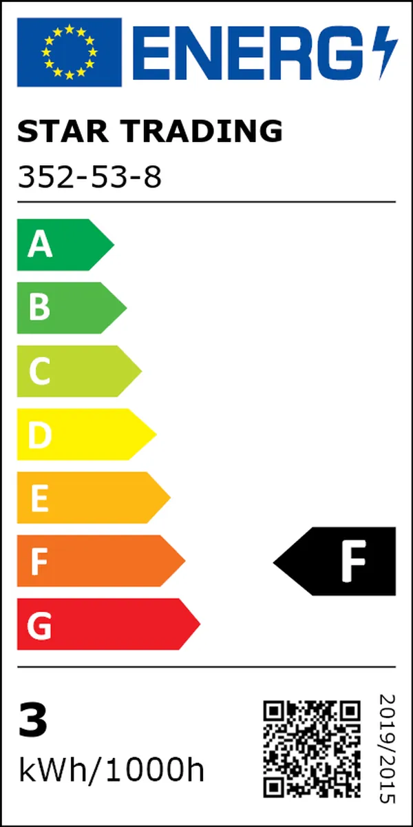 Glob Ljuskälla E27 LED 2600K 95 mm 28W Svart